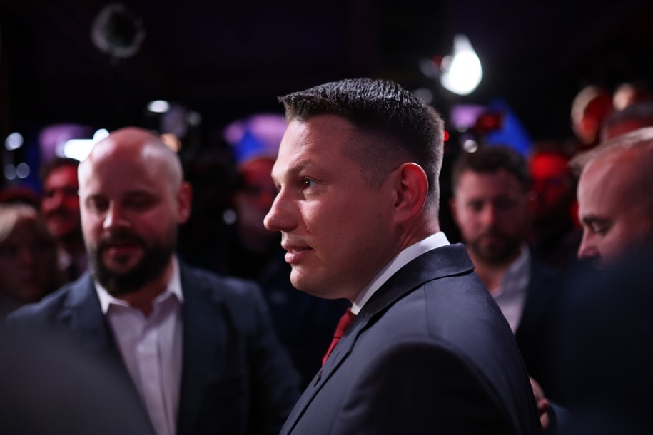 Lider Nowej Nadziej i poseł Konfederacji Sławomir Mentzen / 	Leszek Szymański    /PAP