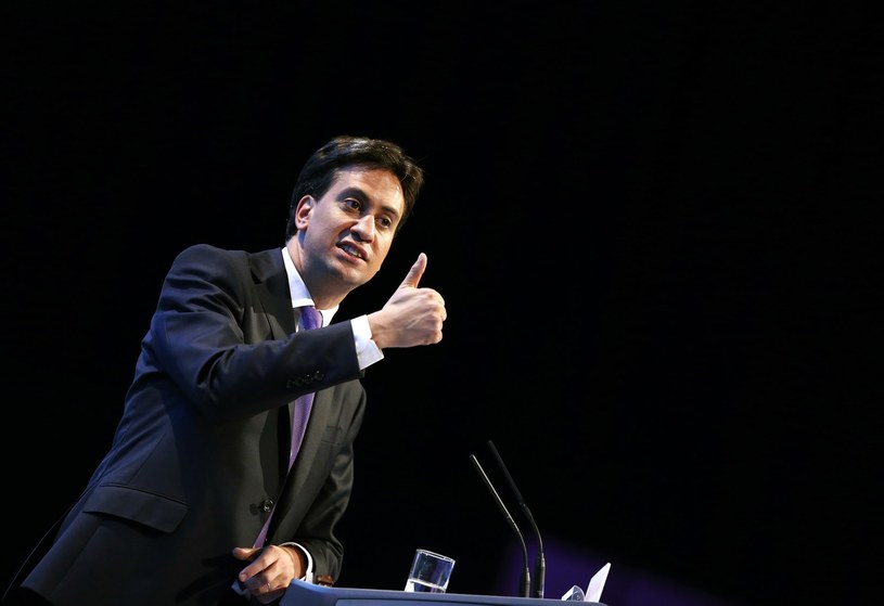 Lider opozycyjnej Partii Pracy Ed Miliband /AFP