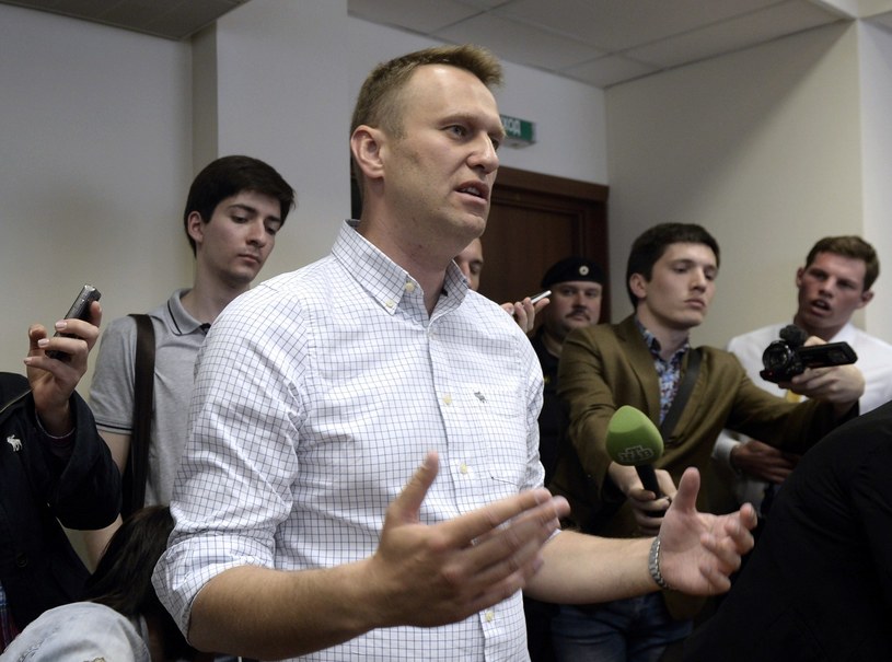 Lider Partii Postepu Aleksiej Nawalny /ALEXANDER NEMENOV /AFP