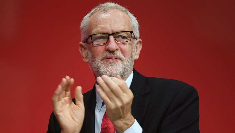 Lider Partii Pracy Jeremy Corbyn /ANDY RAIN /PAP/EPA