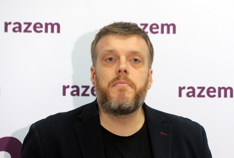 Lider Partii Razem Adrian Zandberg /Jan Bielecki /East News