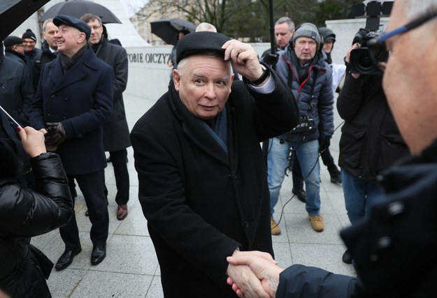 Lider PiS-u jarosław Kaczyński /Wojciech Olkuśnik /East News