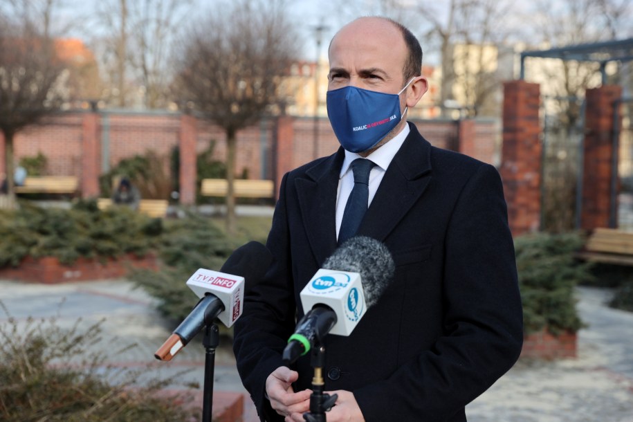 Lider PO Borys Budka /Andrzej Grygiel /PAP