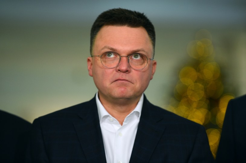 Lider Polski 2050 - Szymon Hołownia /Adam Chelstowski /Agencja FORUM