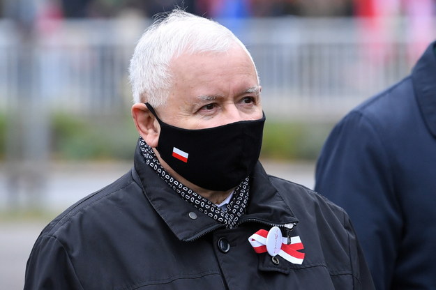 Lider Prawa i Sprawiedliwości Jarosław Kaczyński / 	Radek Pietruszka   /PAP