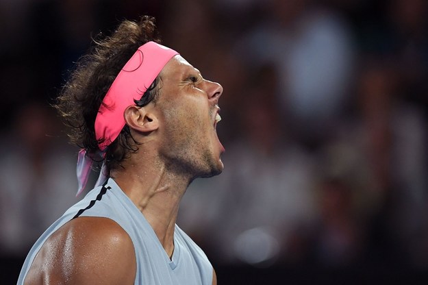 Lider rankingu tenisistów Rafael Nadal nie zagra po raz szósty w półfinale wielkoszlemowego Australian Open /LUKAS COCH /PAP/EPA