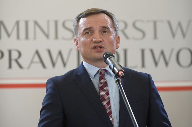 Lider Solidarnej Polski, minister sprawiedliwości Zbigniew Ziobro / 	Marcin Obara  /PAP