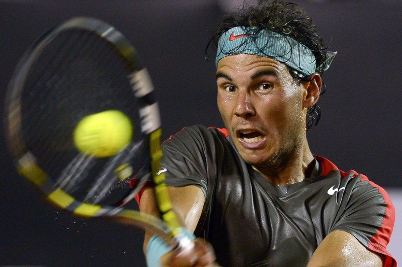 Lider światowego rankingu tenisistów Hiszpan Rafael Nadal /AFP