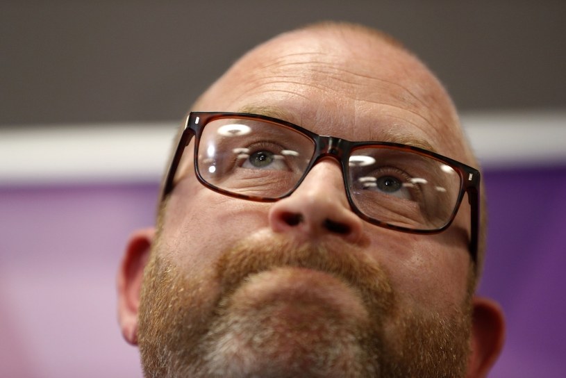 Lider UKIP Paul Nuttall /AFP