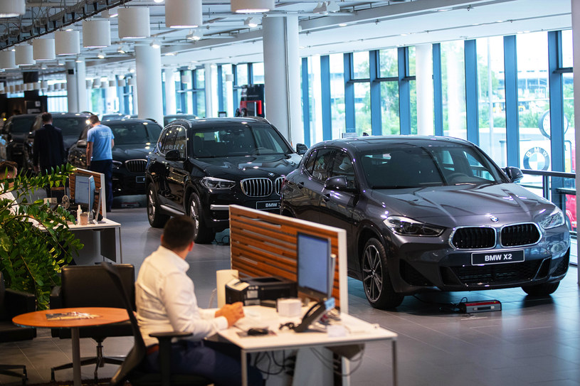 Liderem polskiego rynku samochodów premium jest BMW /Getty Images