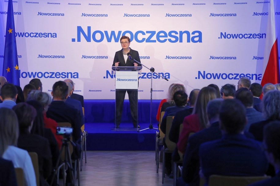 Liderka Nowoczesnej Katarzyna Lubnauer /Paweł Supernak /PAP