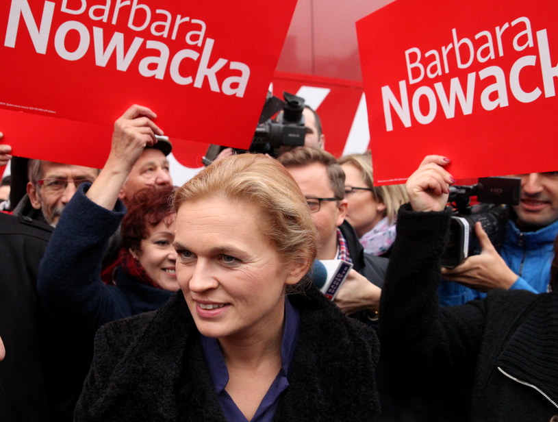 Liderka Zjednoczonej Lewicy i kandydatka partii na premiera Barbara Nowacka /Tomasz Waszczuk /PAP
