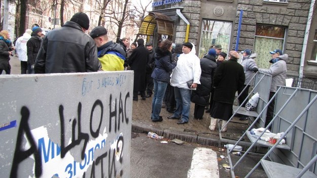 Liderzy opozycji wracają na Majdan /Przemysław Marzec /RMF FM