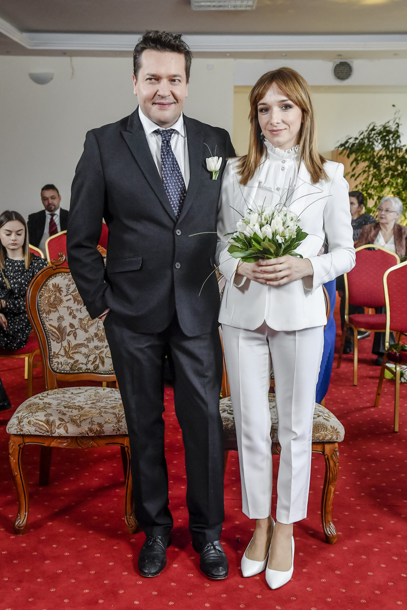 Lidia Sadowa i Robert Kudelski w "Na Wspólnej" /Piętka Mieszko /AKPA
