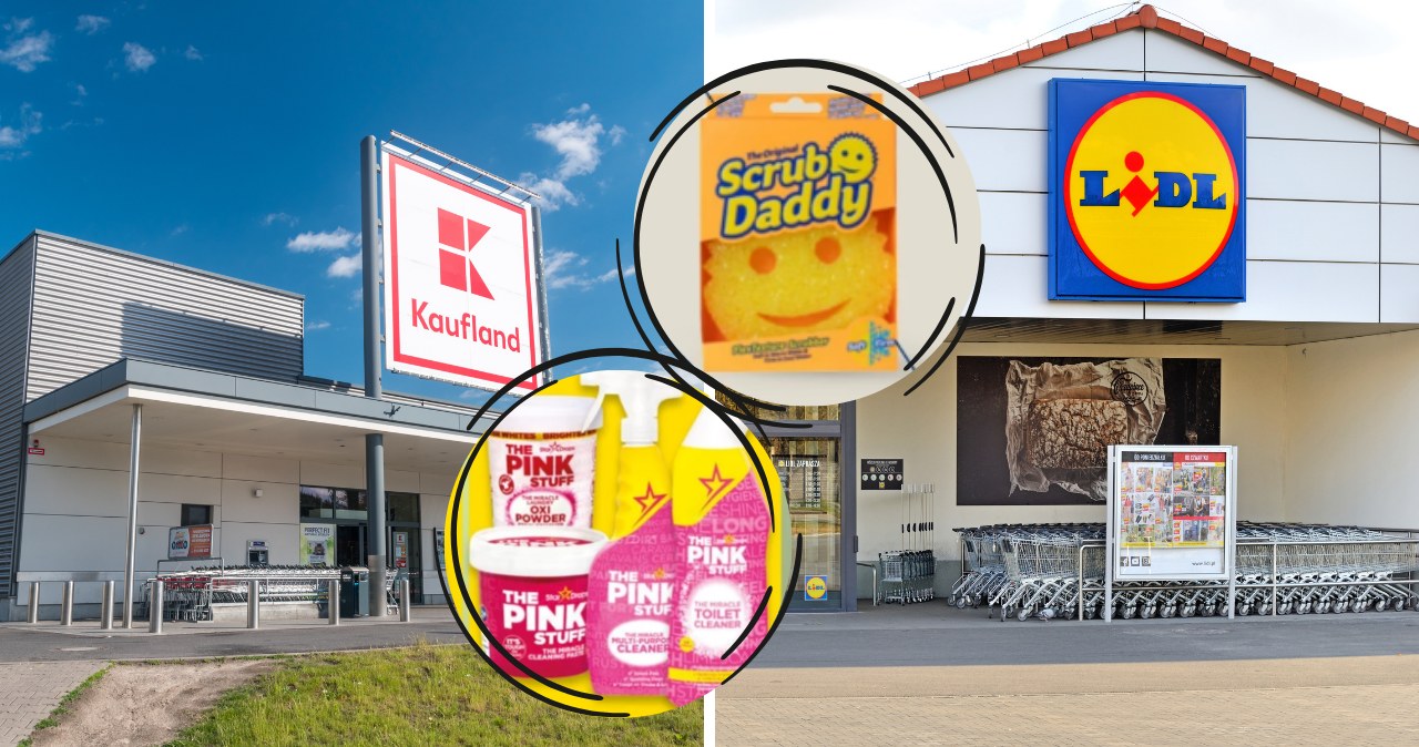 Lidl i Kaufland z hitami TikToka! Scrub Daddy i The Pink Stuff taniej tylko teraz! /Canva Pro /INTERIA.PL