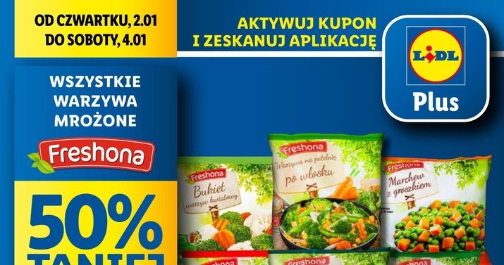 Lidl kusi promocjami! -50% na wybrane produkty tylko do soboty! /Lidl /INTERIA.PL