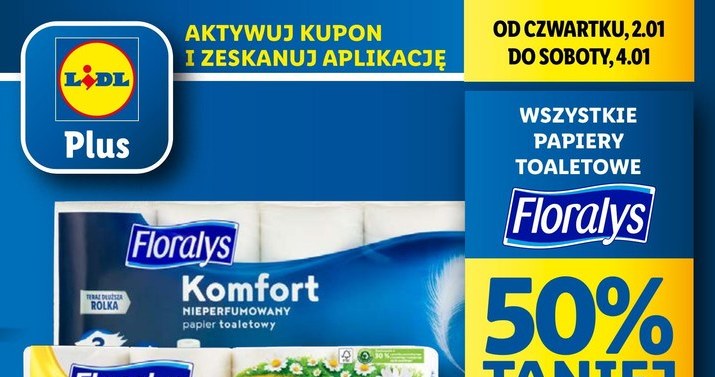 Lidl kusi promocjami! -50% na wybrane produkty tylko do soboty! /Lidl /INTERIA.PL