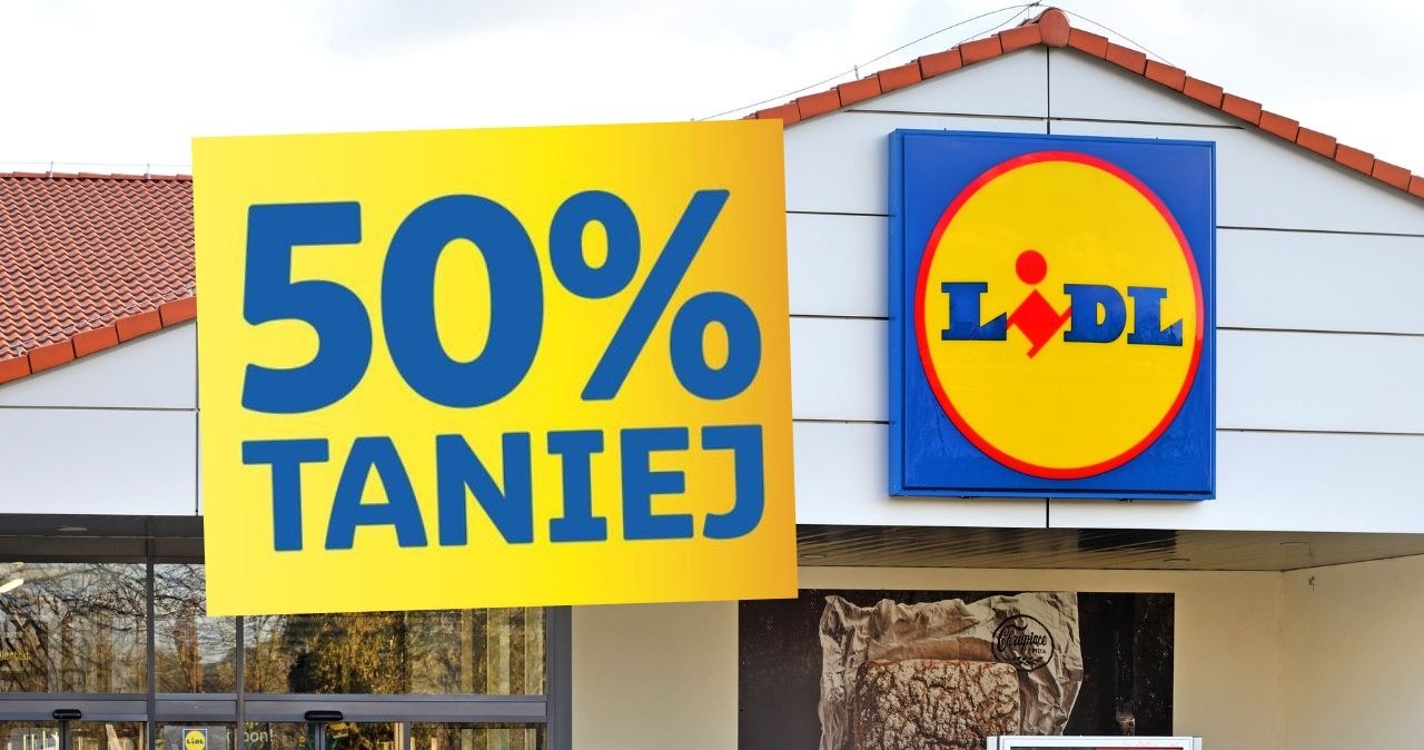 Lidl kusi promocjami! -50% na wybrane produkty tylko do soboty! /adobestock/Lidl /INTERIA.PL