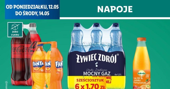 Lidl nie zwalnia tempa! Syropy Sodastream teraz w świetnej ofercie! /Lidl /INTERIA.PL