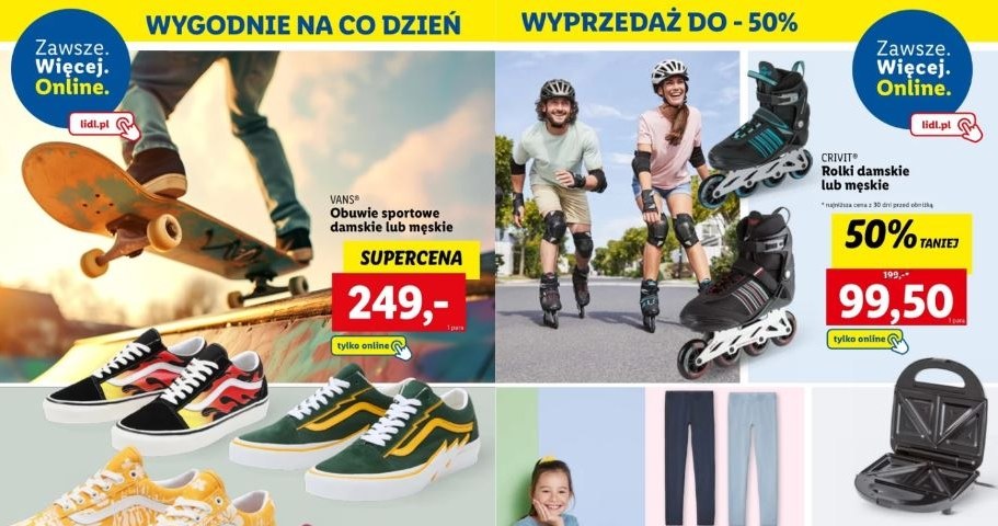 Lidl oferuje buty Vans w niskiej cenie! /Lidl /INTERIA.PL