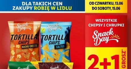 Lidl oferuje chipsy za 1 grosz! /Lidl /INTERIA.PL