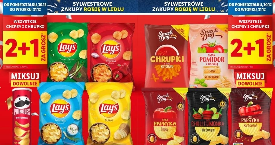 Lidl oferuje chipsy za 1grosz! /Lidl /INTERIA.PL