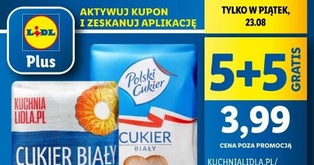 Lidl oferuje cukier za darmo! /Lidl /INTERIA.PL