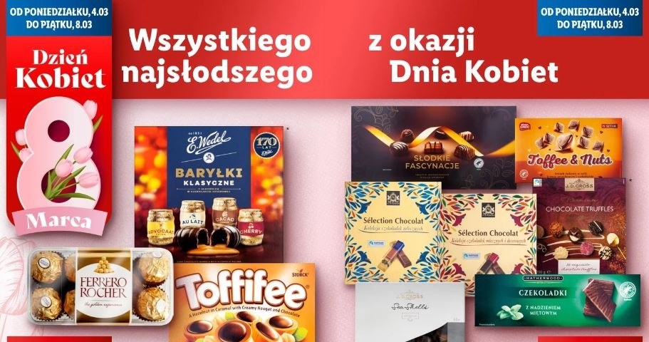 Lidl oferuje duży rabat na praliny! /Lidl /INTERIA.PL