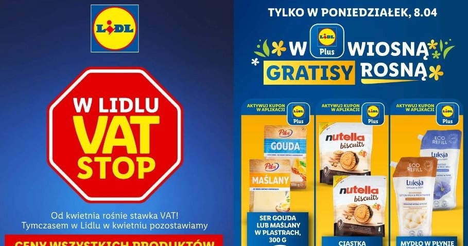 Lidl oferuje gratisowe promocje! /Lidl /INTERIA.PL