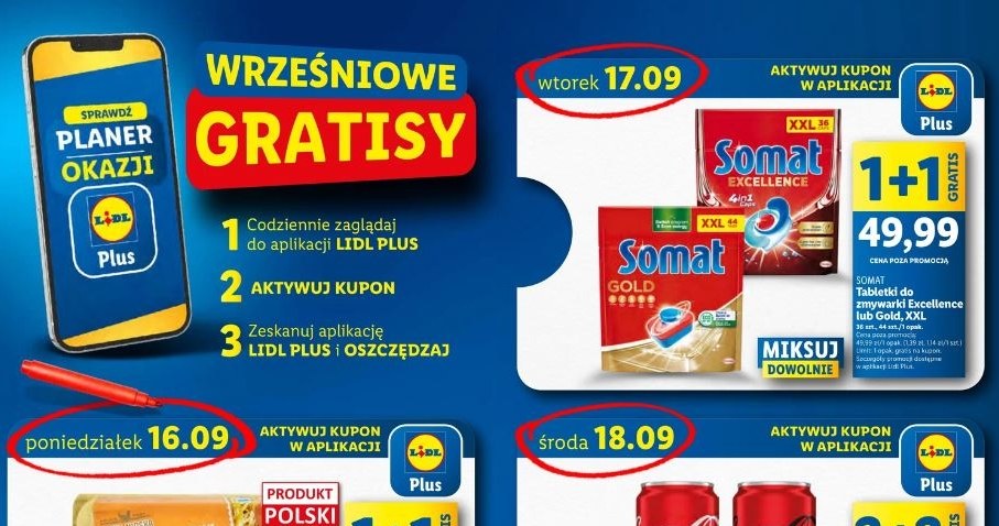 Lidl oferuje gratisowe promocje! /Lidl /INTERIA.PL