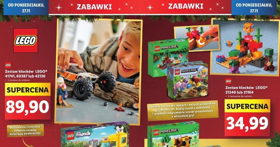 Lidl oferuje klocki Lego w niskich cenach! /Lidl /INTERIA.PL