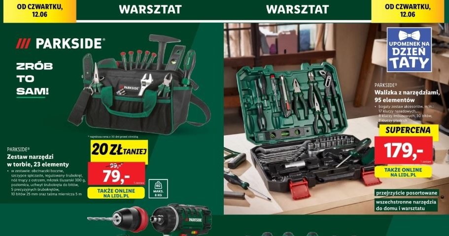 Lidl oferuje narzędzia Parkside w niskich cenach! /Lidl /INTERIA.PL