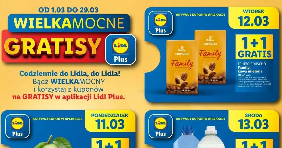 Lidl oferuje nowe gratisowe promocje! /Lidl /INTERIA.PL