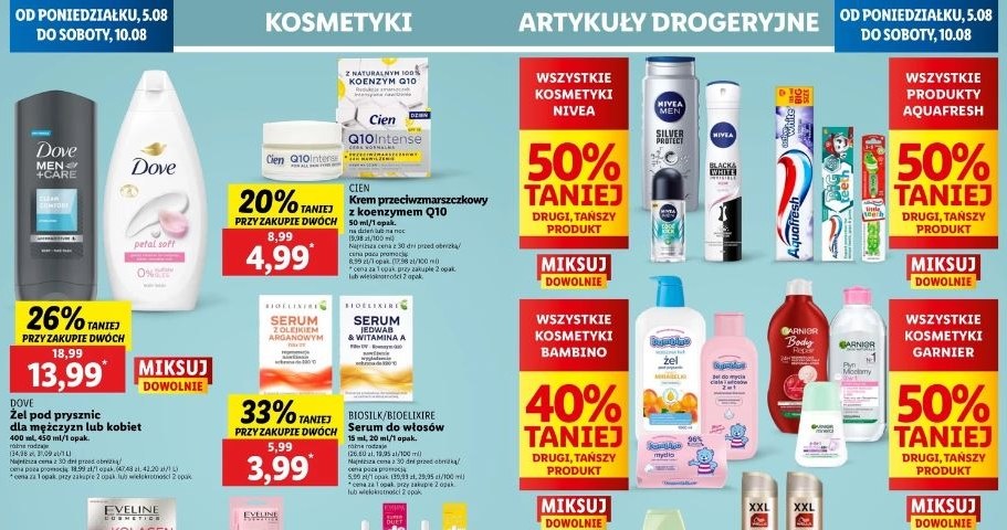 Lidl oferuje nowe promocje na kosmetyki! /Lidl /INTERIA.PL