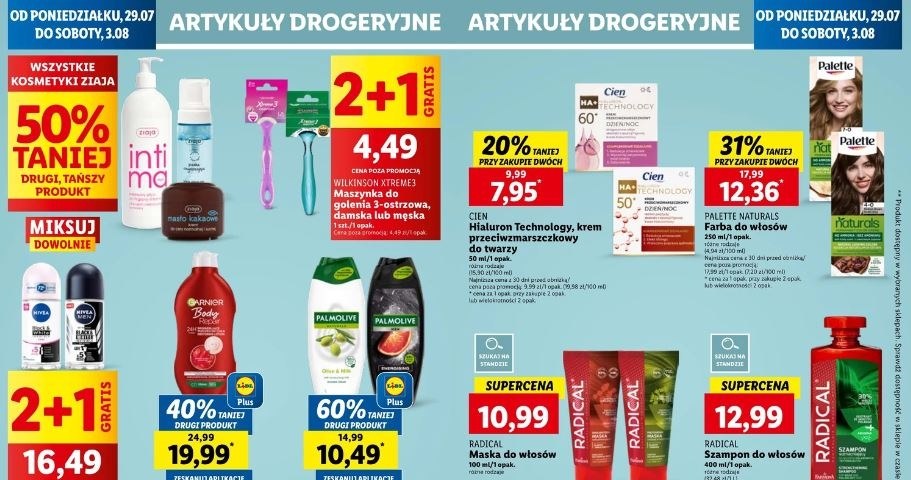 Lidl oferuje nowe promocje na markowe kosmetyki! /Lidl /INTERIA.PL