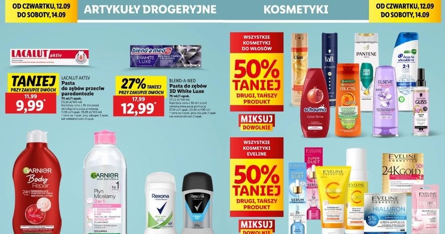 Lidl oferuje nowe promocje na markowe kosmetyki! /Lidl /INTERIA.PL