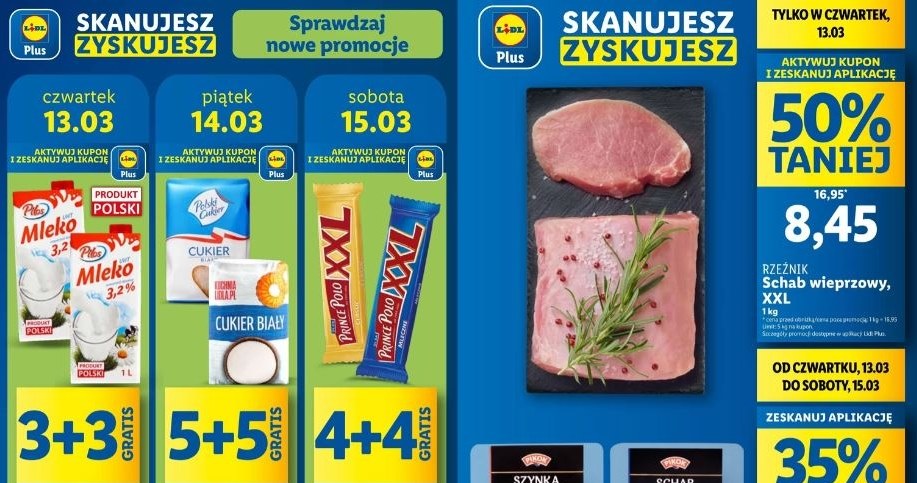 Lidl oferuje nowe promocje! /Lidl /INTERIA.PL