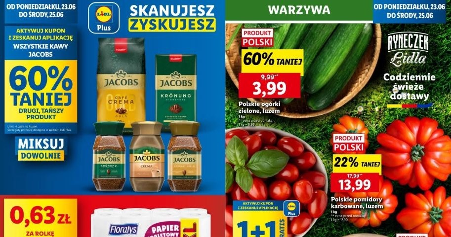 Lidl oferuje nowe promocje! /Lidl /INTERIA.PL
