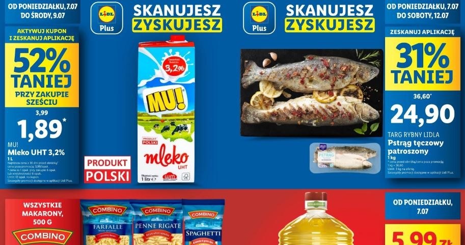 Lidl oferuje nowe promocje! /Lidl /INTERIA.PL