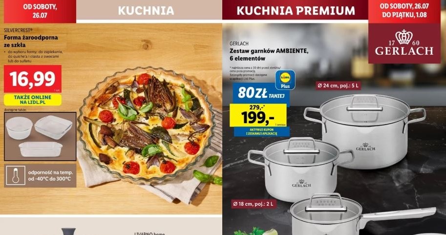 Lidl oferuje nowe promocje! /Lidl /INTERIA.PL