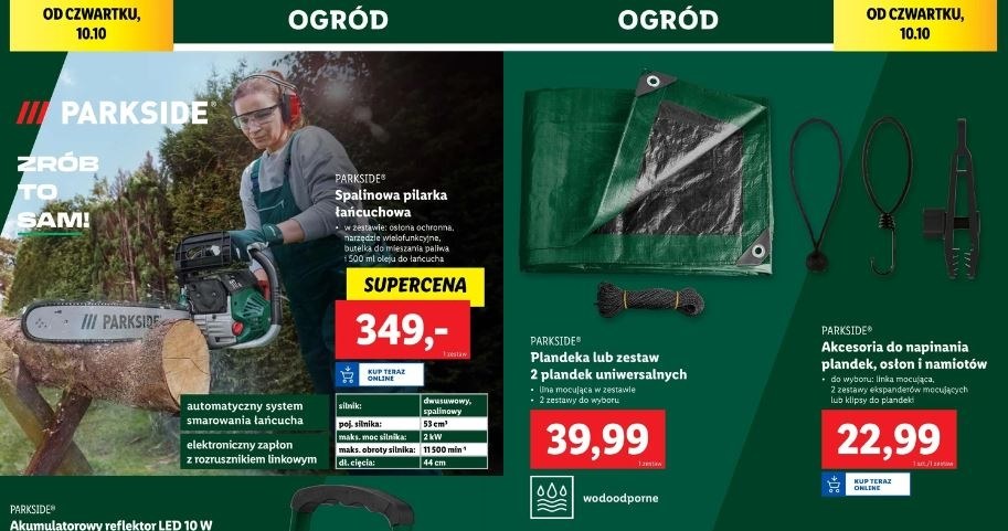 Lidl oferuje pilarkę łańcuchową w niskiej cenie! /Lidl /INTERIA.PL