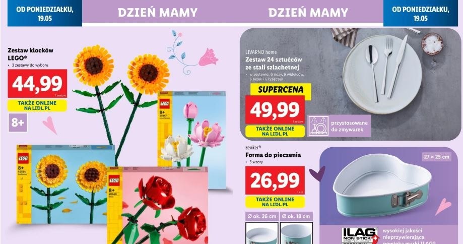 Lidl oferuje prezenty na Dzień Matki! /Lidl /INTERIA.PL
