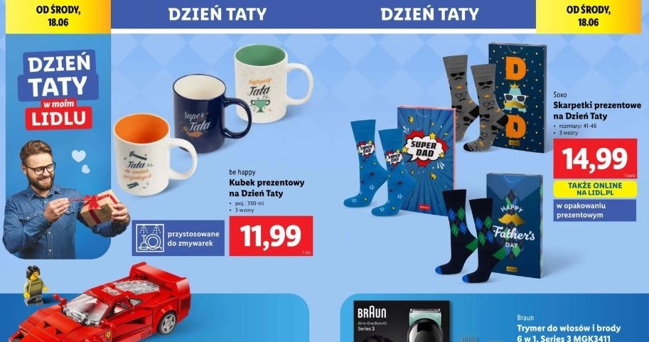 Lidl oferuje prezenty na Dzień Ojca! /Lidl /INTERIA.PL