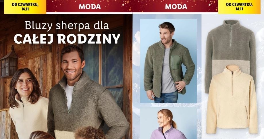 Lidl oferuje promocję na bluzy sherpa! /Lidl /INTERIA.PL