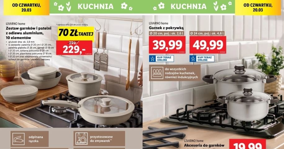 Lidl oferuje promocje na garnki! /Lidl /INTERIA.PL