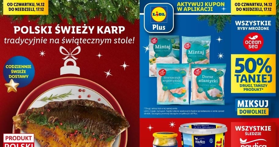 Lidl oferuje promocję na karpia! /Lidl /INTERIA.PL