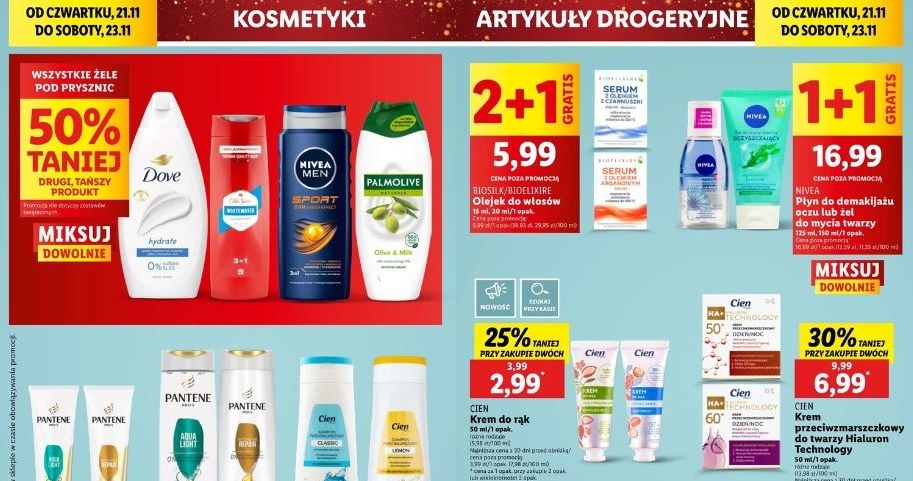 Lidl oferuje promocje na kosmetyki! /Lidl /INTERIA.PL