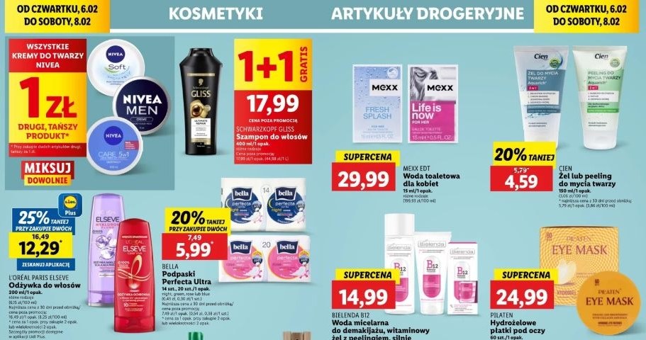 Lidl oferuje promocje na kosmetyki! /Lidl /INTERIA.PL