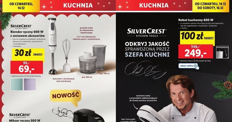 Lidl oferuje promocje na małe sprzęty AGD do kuchni! /Lidl /INTERIA.PL