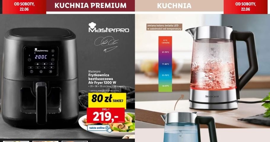 Lidl oferuje promocje na małe sprzęty AGD! /Lidl /INTERIA.PL